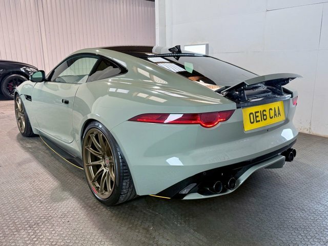 Jaguar F-Type 2016 5.0 V8 R Coupe Awd Euro 6 S Green #4