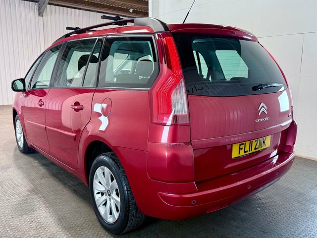 Citroen Grand C4 Picasso 2011 1.6 Hdi Vtr Mpv Egs6 Euro 5 110 Red #4