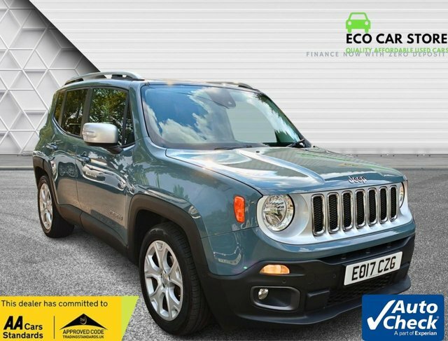 Jeep Renegade 1.6 Multijetii Limited Suv Euro Grey