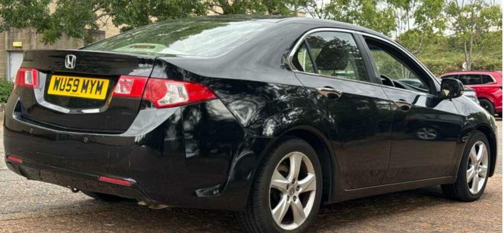 Honda Accord Ex Black #3