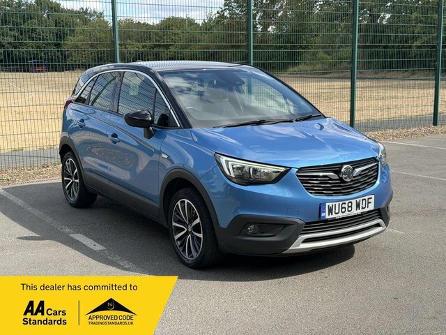 Vauxhall Crossland X 2018 1.2 Turbo Elite Euro 6 Ss Blue