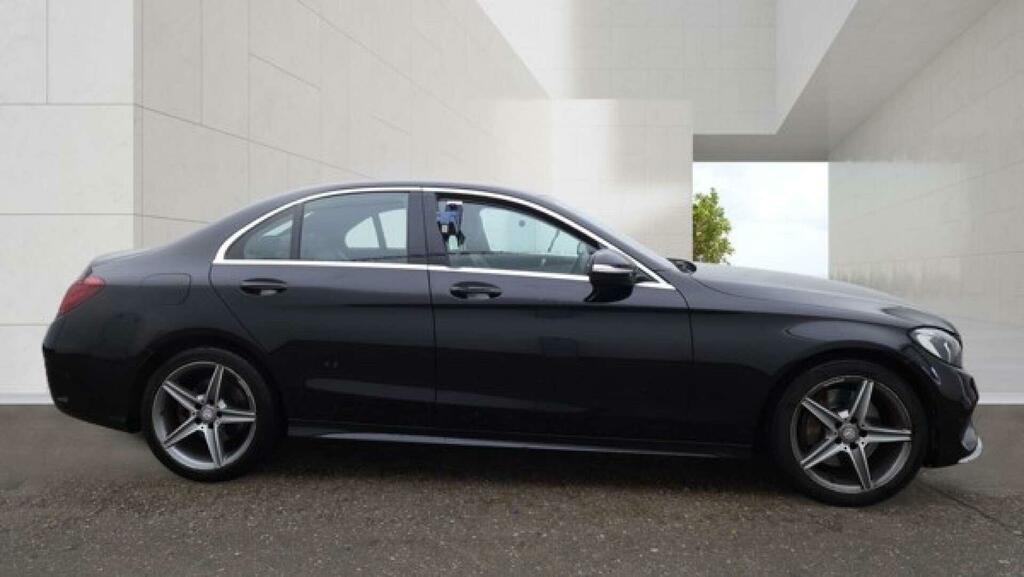 Mercedes-Benz C Class 2.1 C250 Bluetec Amg Line G-tronic Euro 6 Ss 4 KU64ONG Black #5