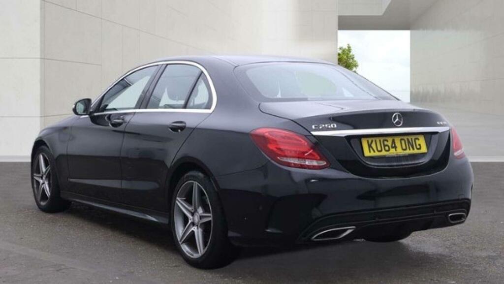 Mercedes-Benz C Class 2.1 C250 Bluetec Amg Line G-tronic Euro 6 Ss 4 KU64ONG Black #3