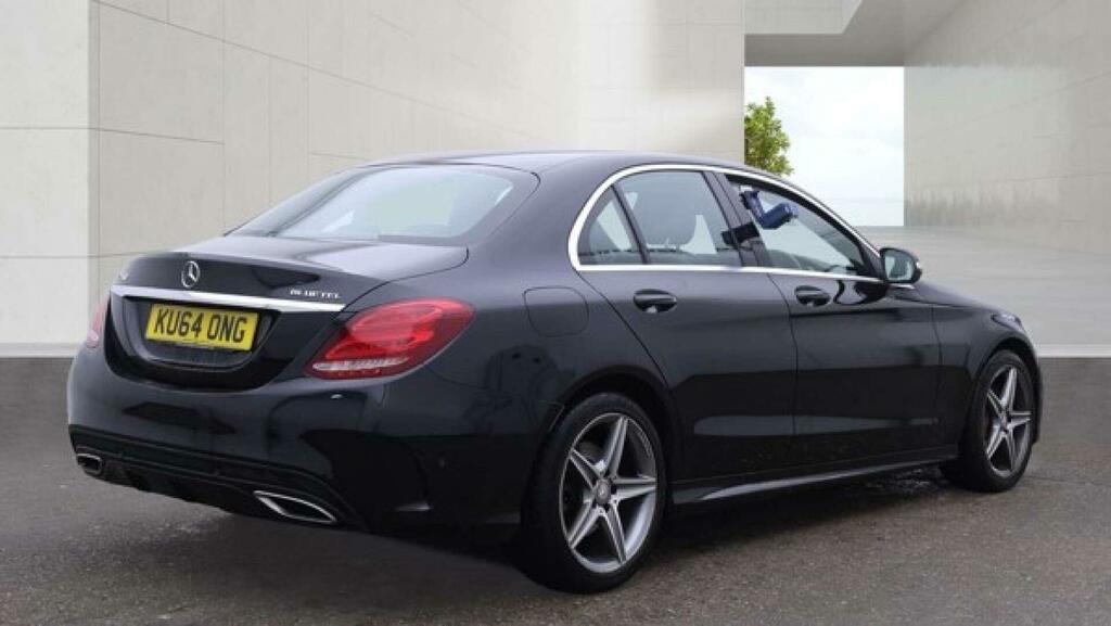 Mercedes-Benz C Class 2.1 C250 Bluetec Amg Line G-tronic Euro 6 Ss 4 KU64ONG Black #4
