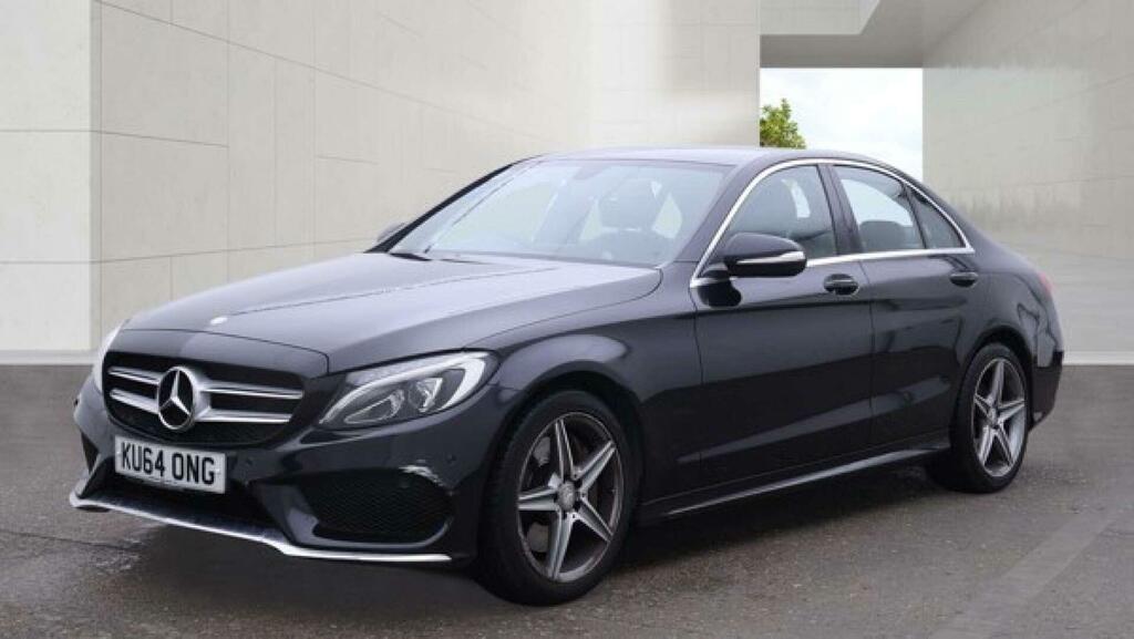 Mercedes-Benz C Class 2.1 C250 Bluetec Amg Line G-tronic Euro 6 Ss 4 KU64ONG Black #2