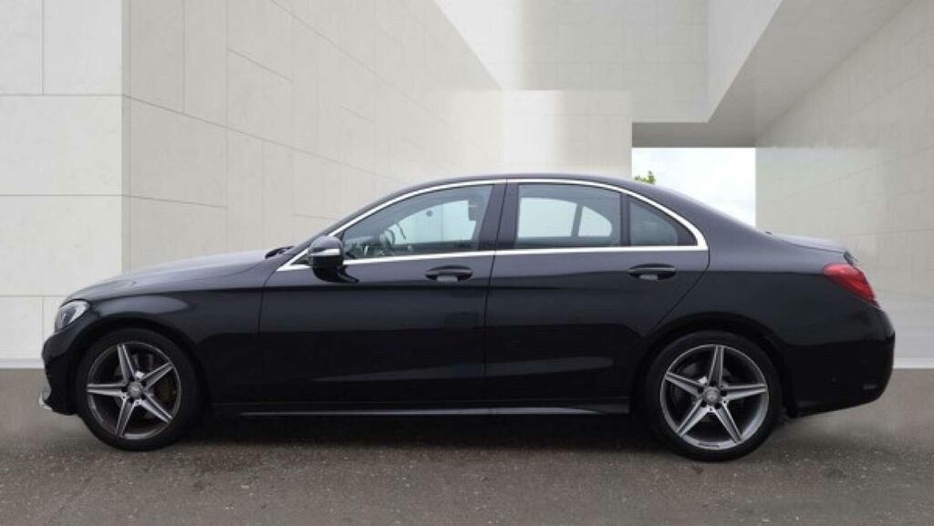 Mercedes-Benz C Class 2.1 C250 Bluetec Amg Line G-tronic Euro 6 Ss 4 KU64ONG Black #6