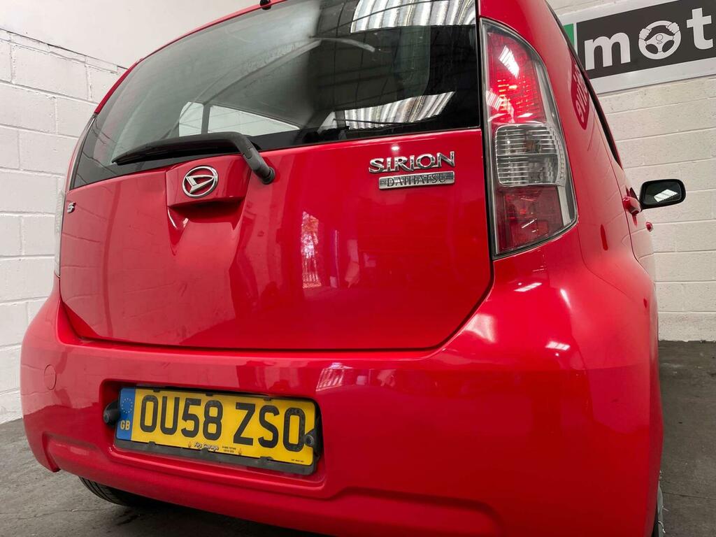 Daihatsu Sirion S 35 Road Tax Red #18
