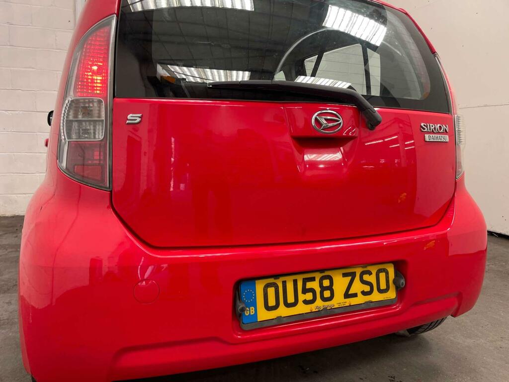 Daihatsu Sirion S 35 Road Tax Red #22