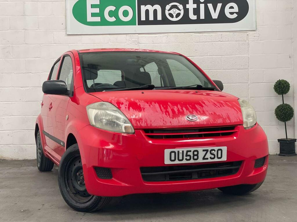 Daihatsu Sirion S OU58ZSO Red