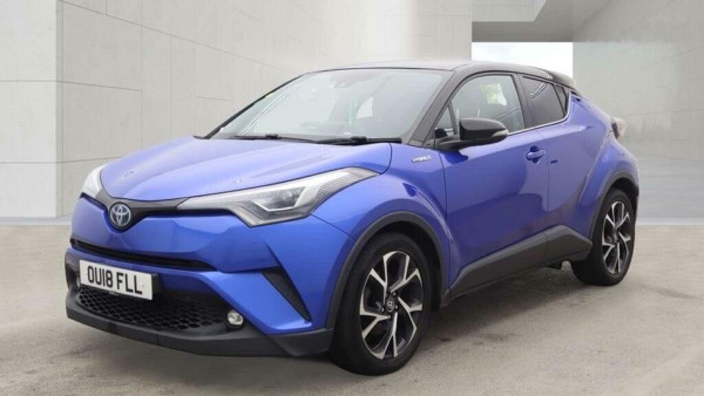 Toyota C-Hr 1.8 Vvt-h Dynamic Cvt Euro 6 Ss OU18FLL Blue #4
