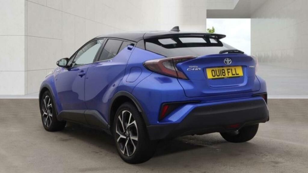 Toyota C-Hr 1.8 Vvt-h Dynamic Cvt Euro 6 Ss OU18FLL Blue #6
