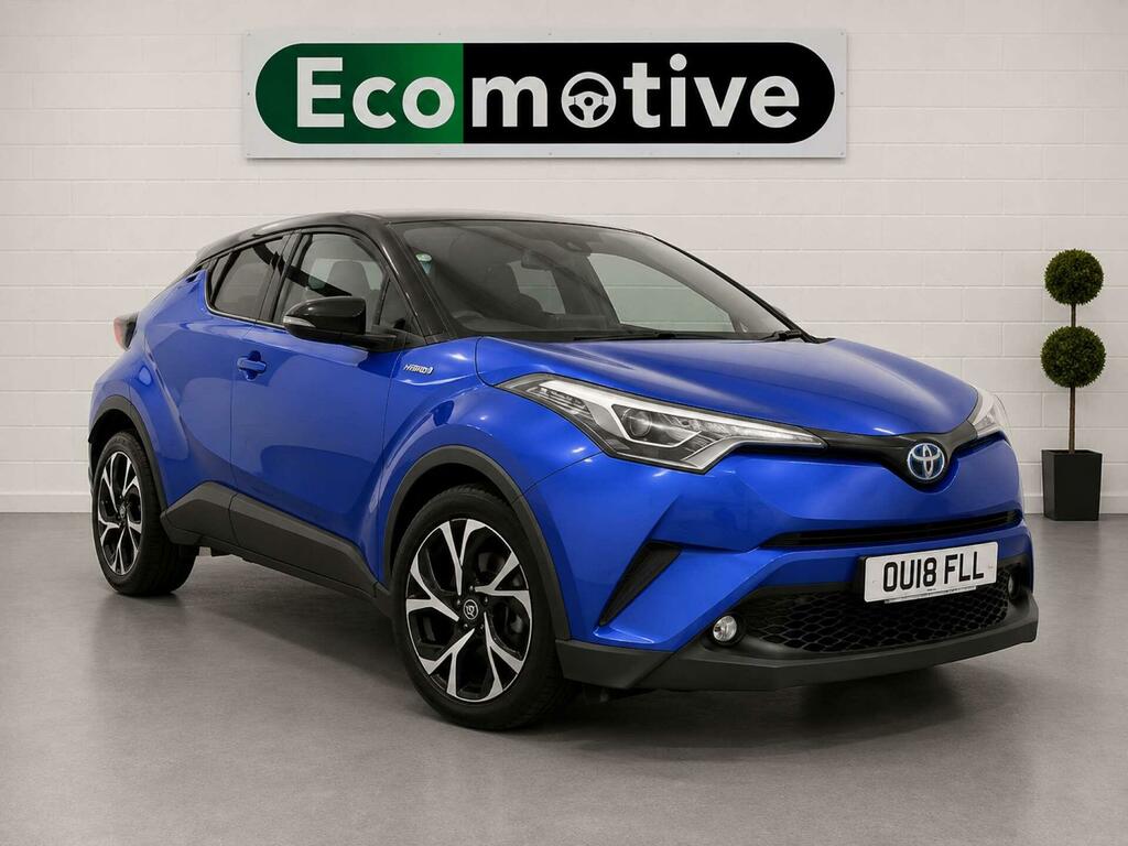 Toyota C-Hr 1.8 Vvt-h Dynamic Cvt Euro 6 Ss OU18FLL Blue