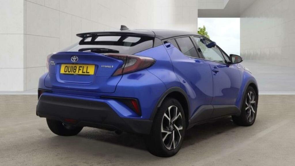 Toyota C-Hr 1.8 Vvt-h Dynamic Cvt Euro 6 Ss OU18FLL Blue #3
