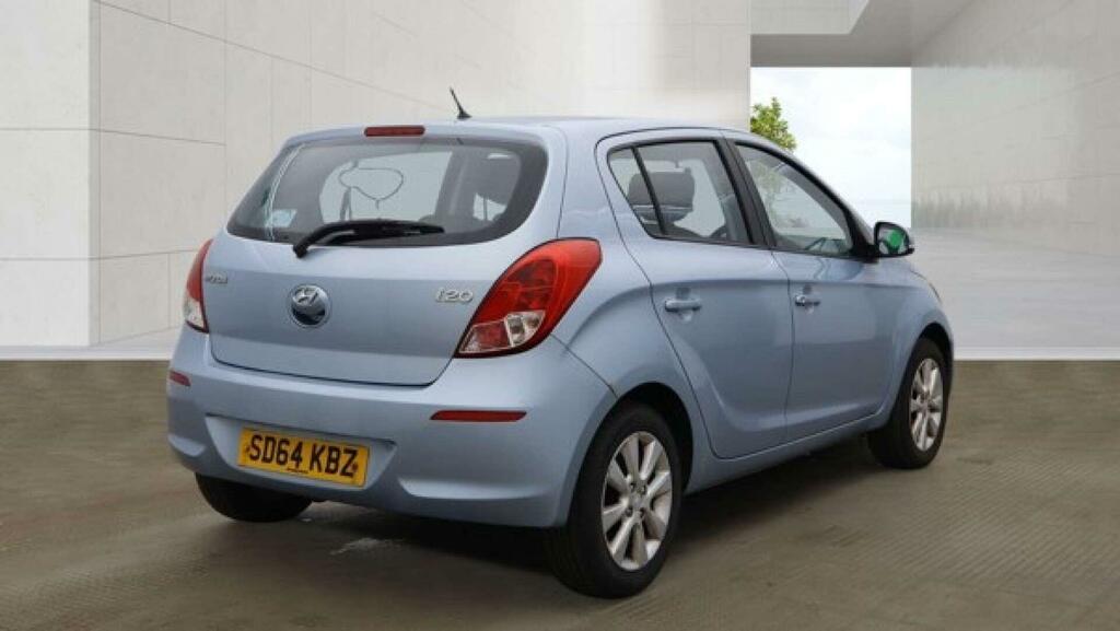 Hyundai I20 Active Blue #4