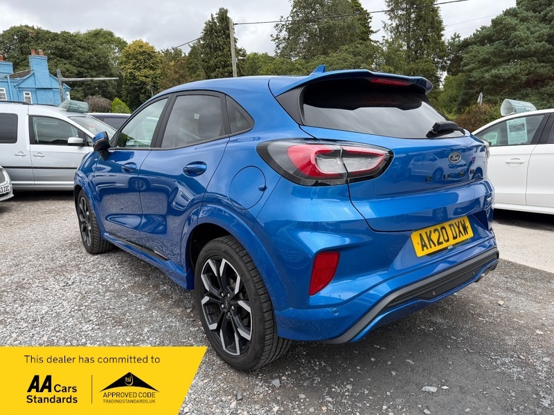 Ford Puma St-line X 1.0 Ecoboost AK20DXW Blue #4