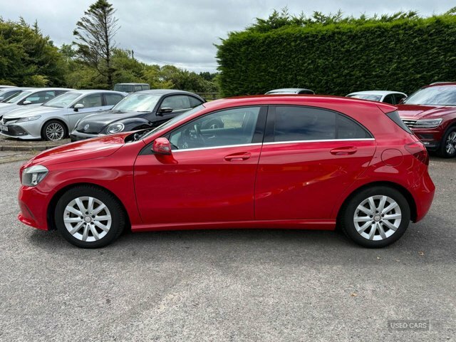 Mercedes-Benz A Class A180 Sport Red #4