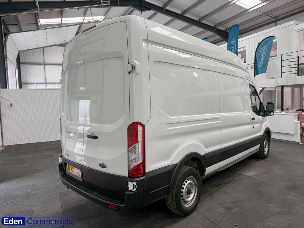 Ford Transit Custom 2L Leader BG73JNN White #4