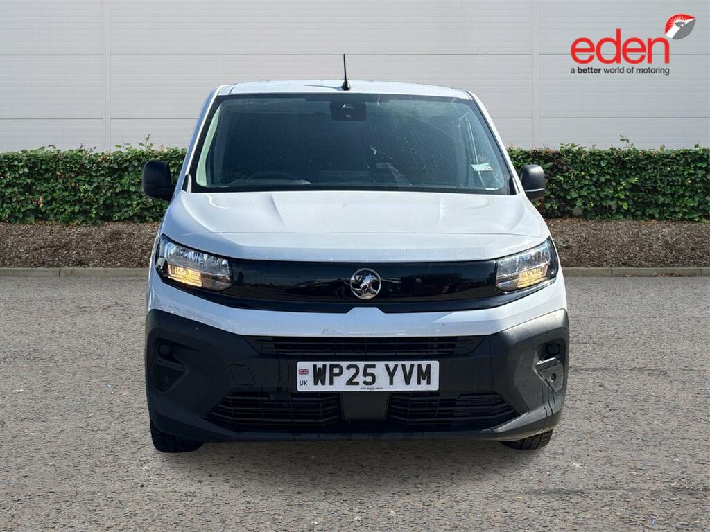 Vauxhall Combo 1.5 Turbo D 100Ps Prime H1 Van WP25YVM White #2