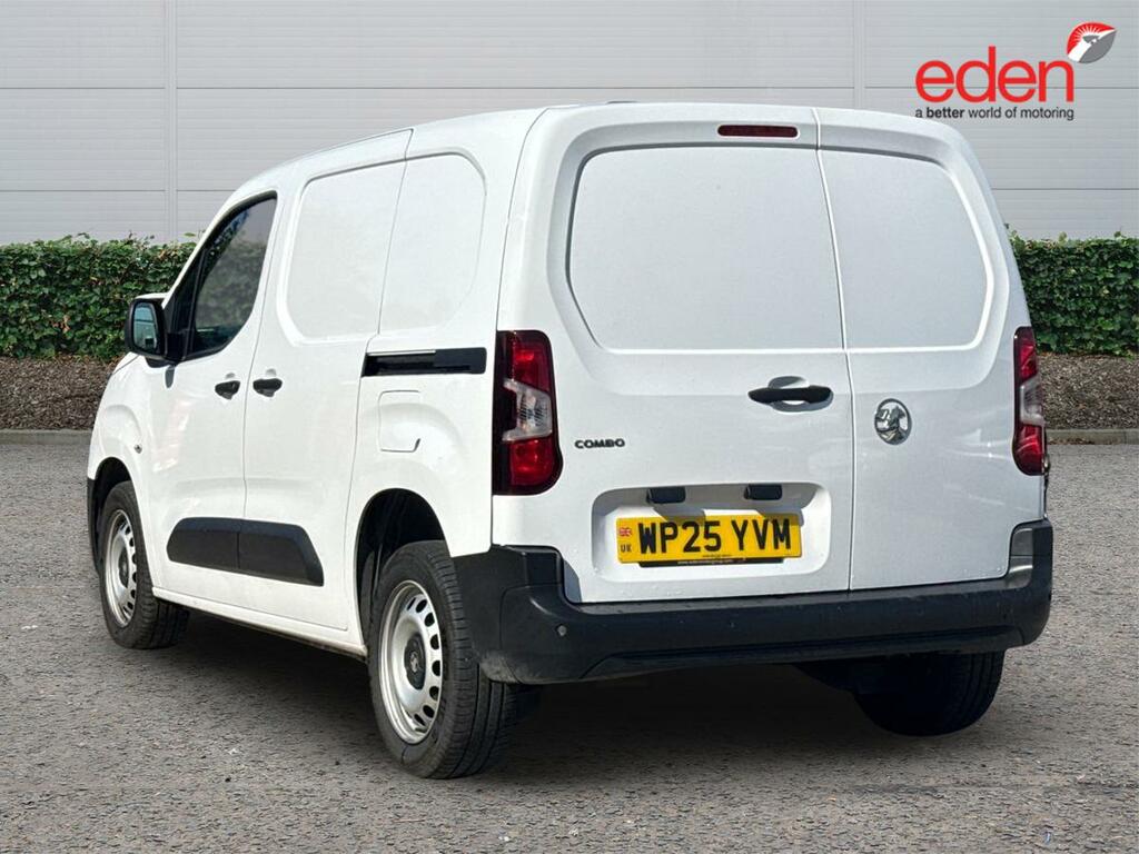 Vauxhall Combo 1.5 Turbo D 100Ps Prime H1 Van WP25YVM White #5