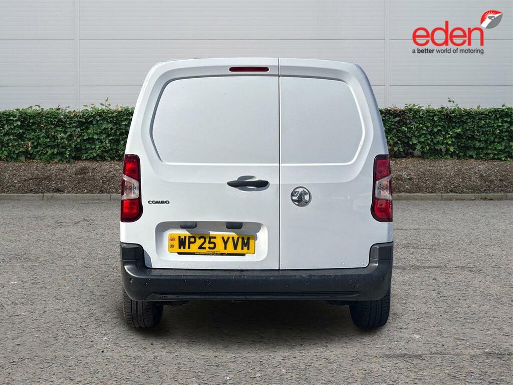 Vauxhall Combo 1.5 Turbo D 100Ps Prime H1 Van WP25YVM White #6