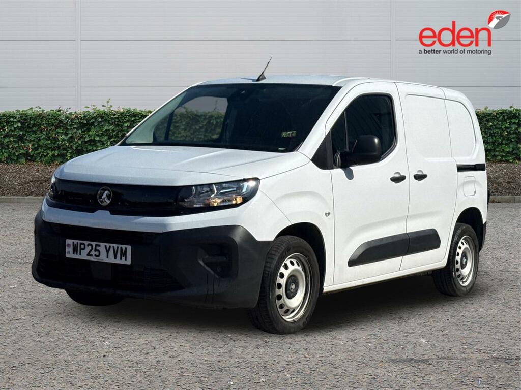 Vauxhall Combo 1.5 Turbo D 100Ps Prime H1 Van WP25YVM White #3