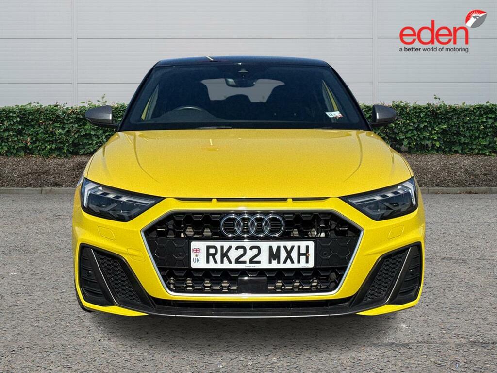 Audi A1 40 Tfsi S Line Competition S Tronic RK22MXH Yellow #2