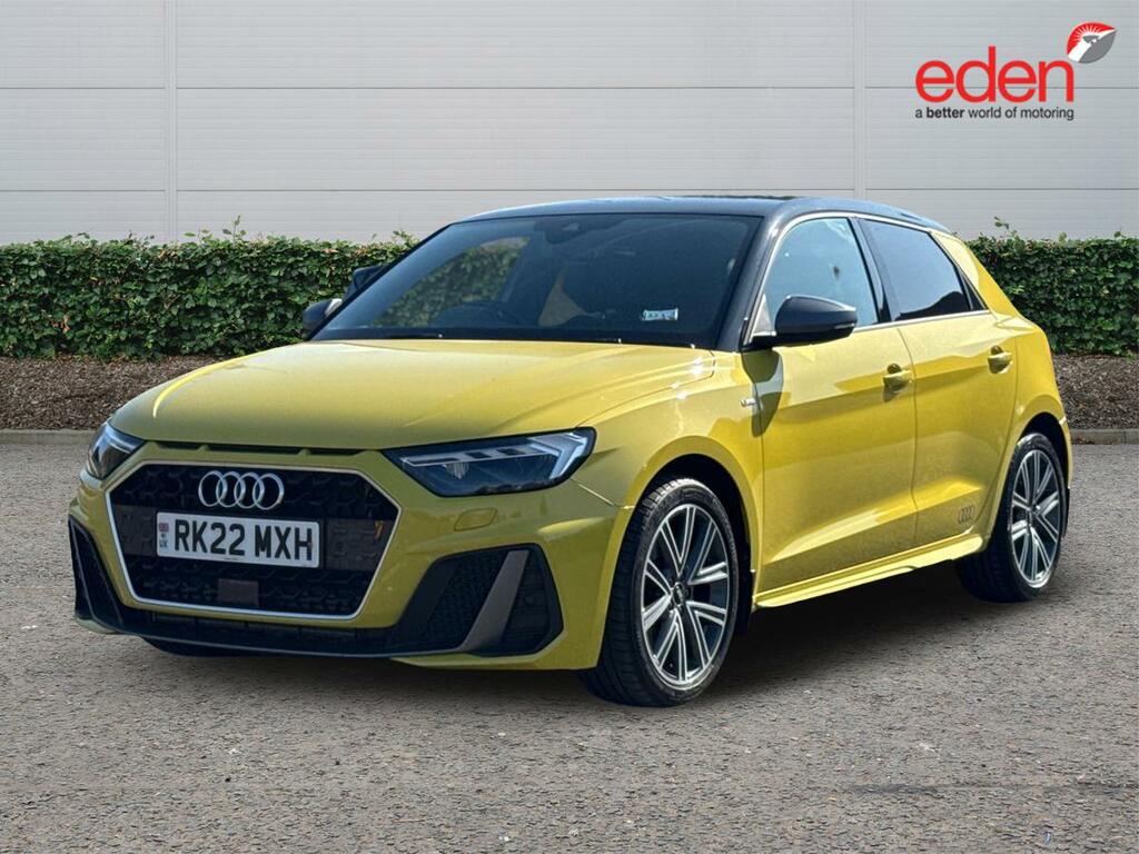 Audi A1 40 Tfsi S Line Competition S Tronic RK22MXH Yellow #3