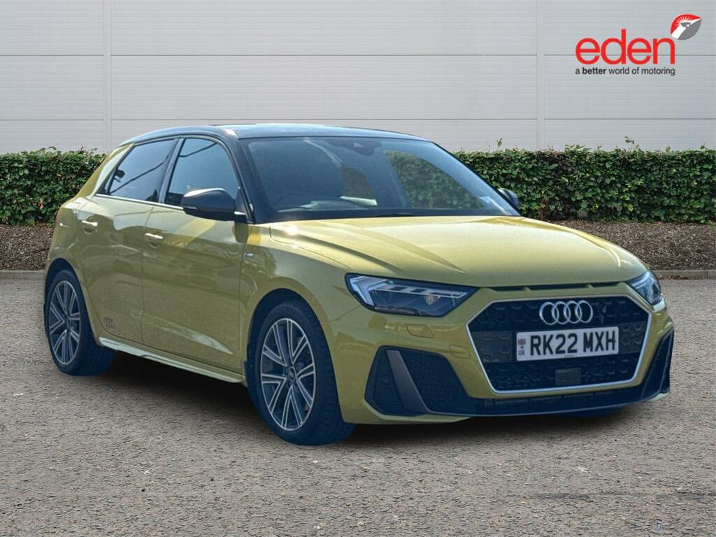 Audi A1 40 Tfsi S Line Competition S Tronic Yellow