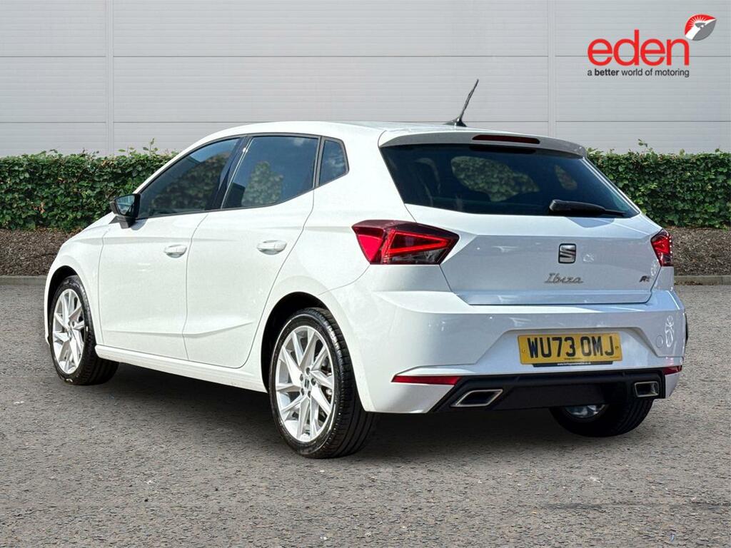 Seat Ibiza 1.0 Tsi 110 Fr WU73OMJ White #5