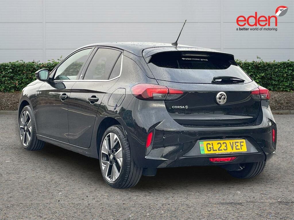 Vauxhall Corsa-e 100Kw Ultimate 50Kwh 11Kwch Black #5