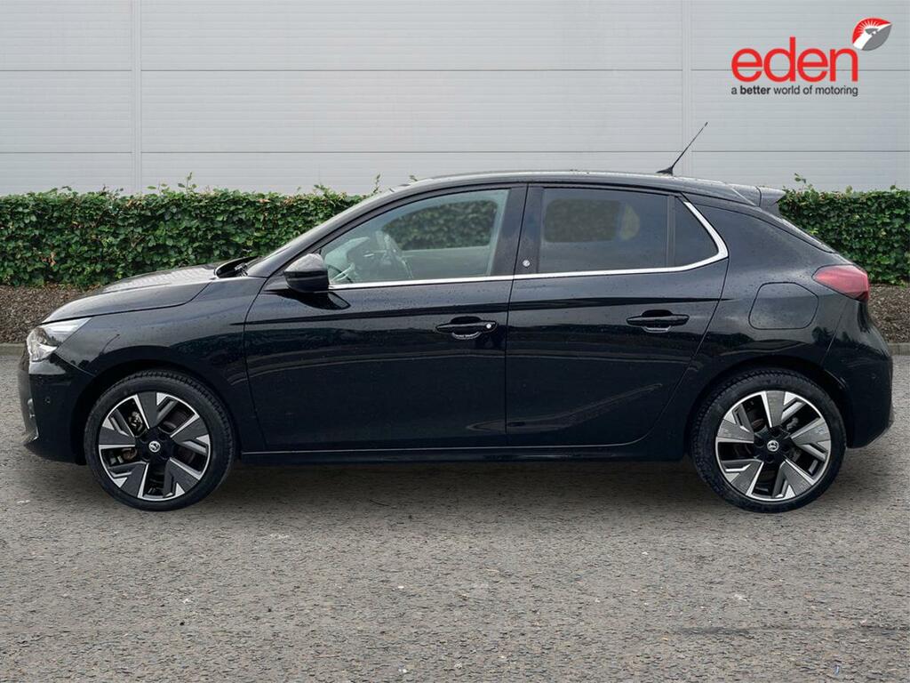 Vauxhall Corsa-e 100Kw Ultimate 50Kwh 11Kwch Black #4