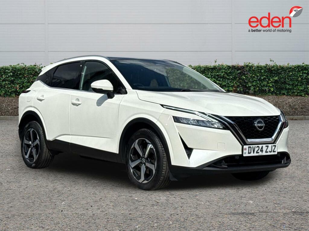 Nissan Qashqai 1.3 Dig-t Mh N-connecta White