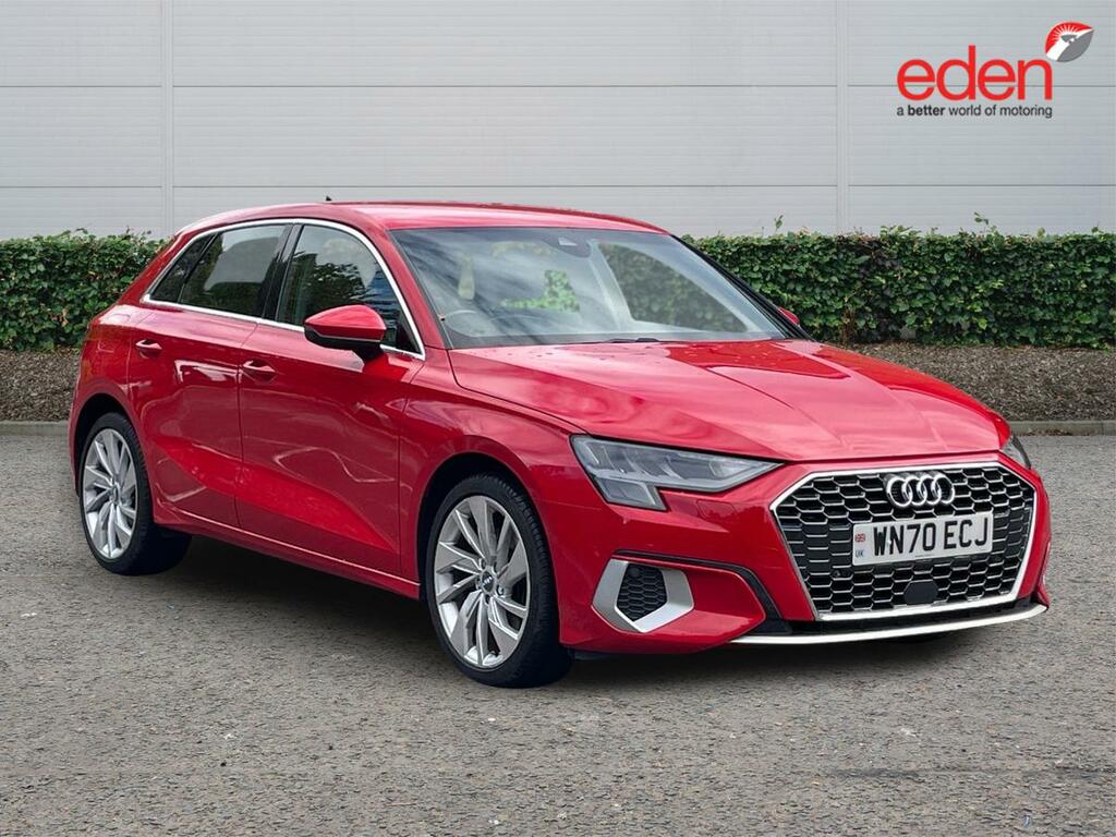Audi A3 35 Tfsi Sport S Tronic Tech Pack Red