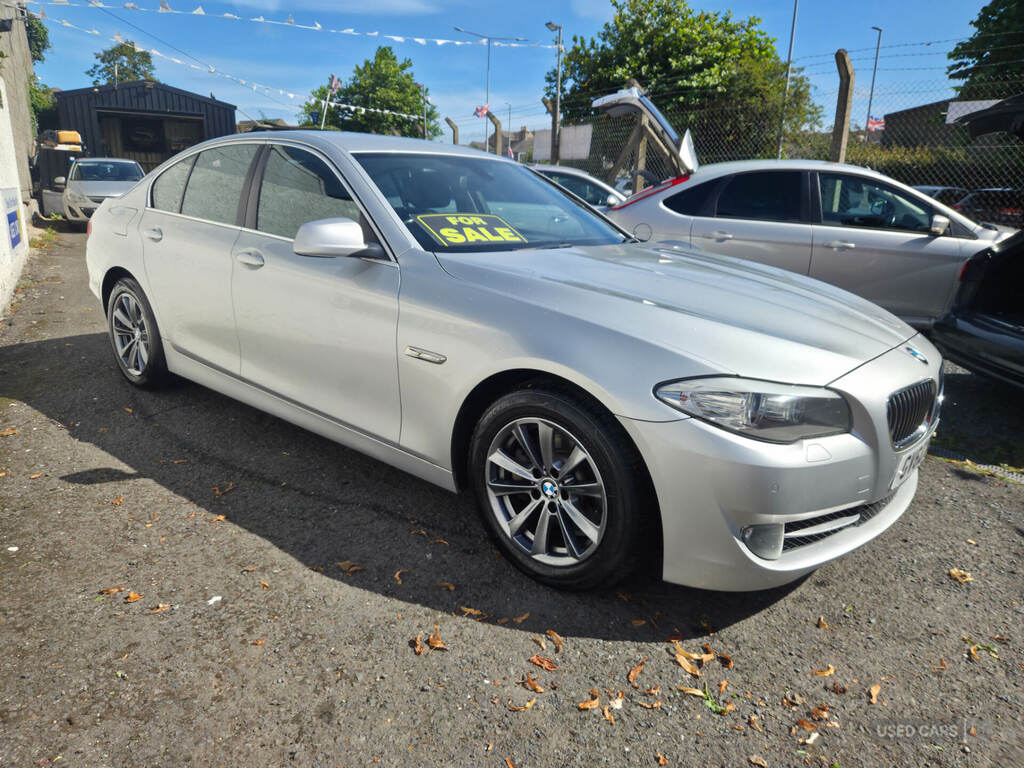 BMW 5 Series 520D Se Step Start Stop GV62DXT Silver #2