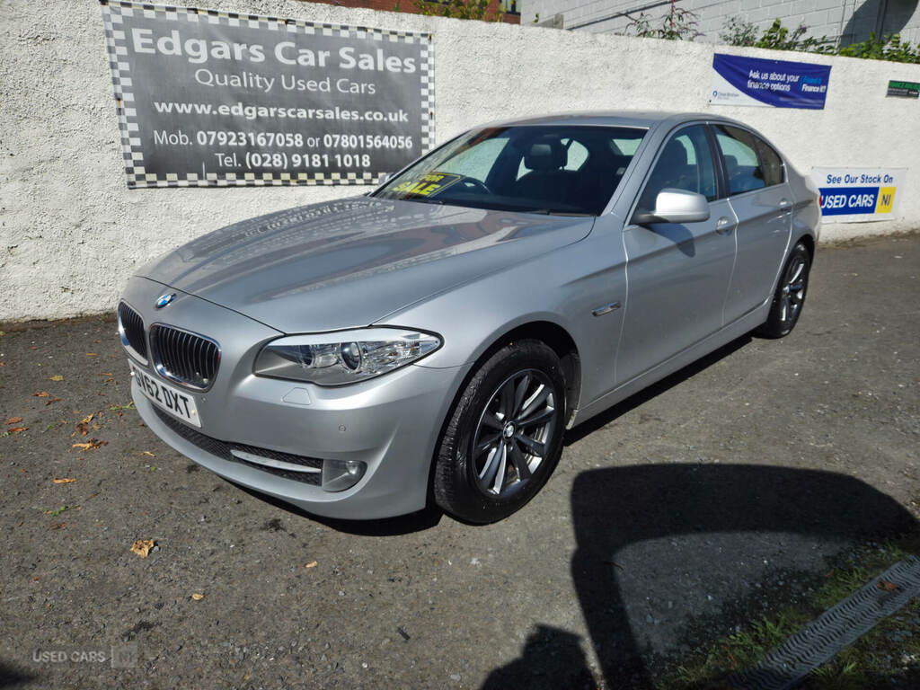 BMW 5 Series 520D Se Step Start Stop Silver