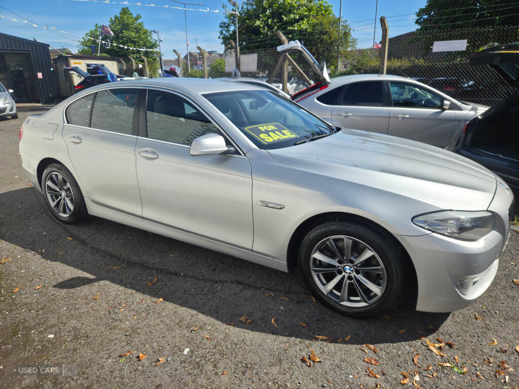 BMW 5 Series 520D Se Step Start Stop GV62DXT Silver #4