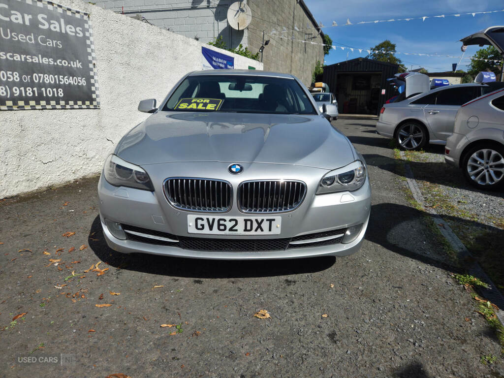 BMW 5 Series 520D Se Step Start Stop GV62DXT Silver #5
