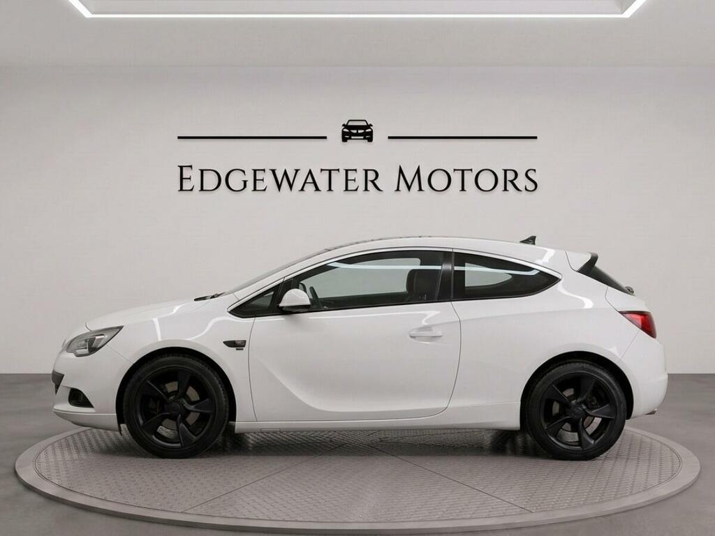 Vauxhall Astra GTC 1.6T 16V Sri Euro 5 Ss White #4