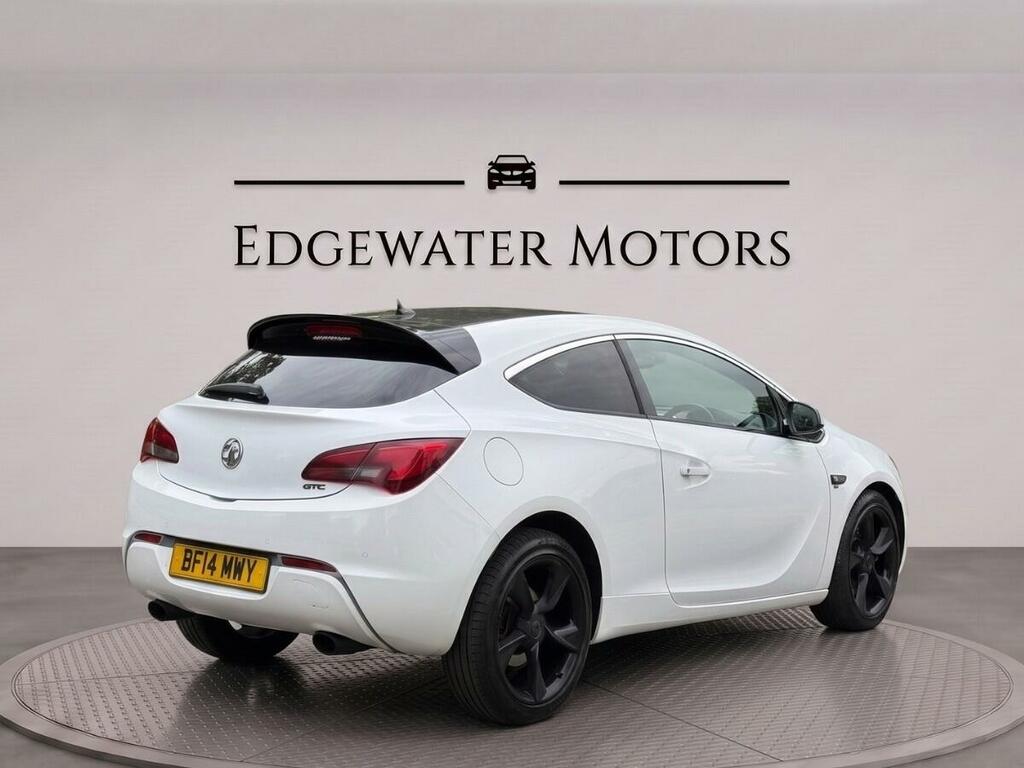 Vauxhall Astra GTC 1.6T 16V Sri Euro 5 Ss White #5