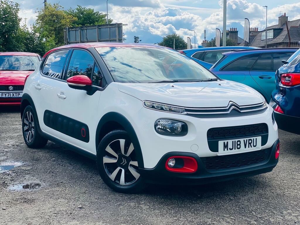 Citroen C3 1.2 Puretech Flair Ulez Fsh T.belt Done 65K Miles White