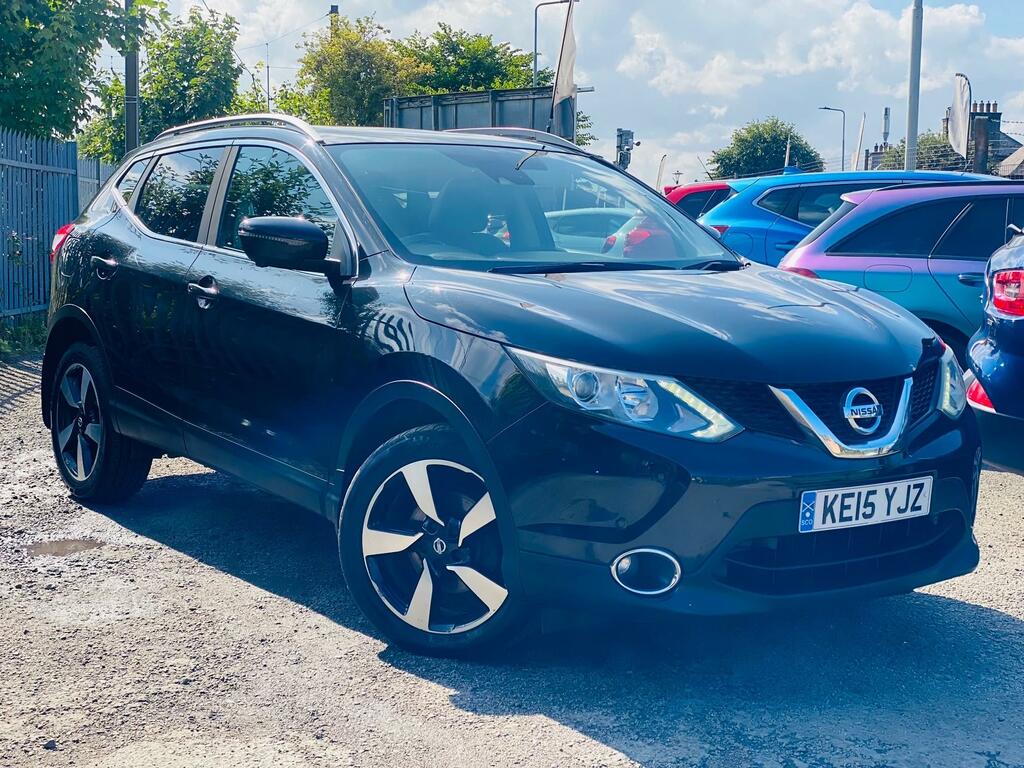 Nissan Qashqai 1.6 Dci N-tec Fsh 4Wd 1 Yr Mot 10 Stamps Black