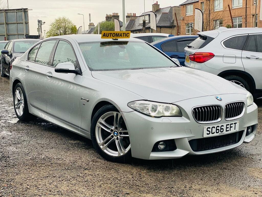 BMW 5 Series 2.0 520D M Sport Ulez Free 92K Miles 35 Silver