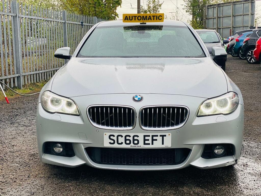 BMW 5 Series 2.0 520D M Sport Ulez Free 92K Miles 35 SC66EFT Silver #2