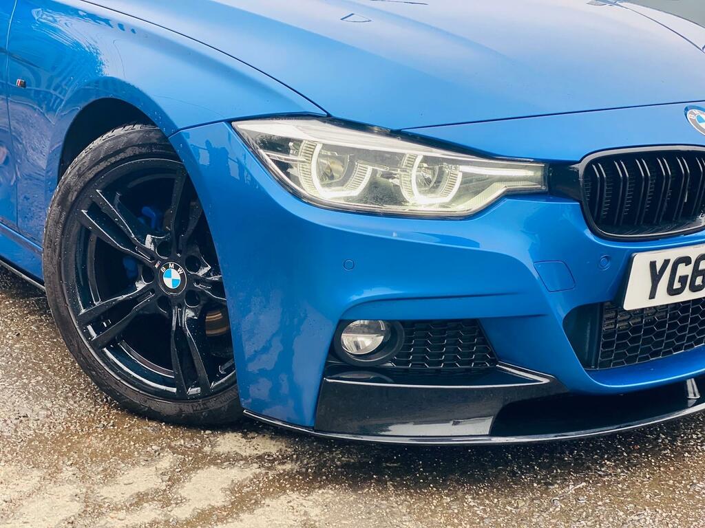 BMW 3 Series 2.0 318D M Sport Touring Estate Fsh Ulez Blue #2