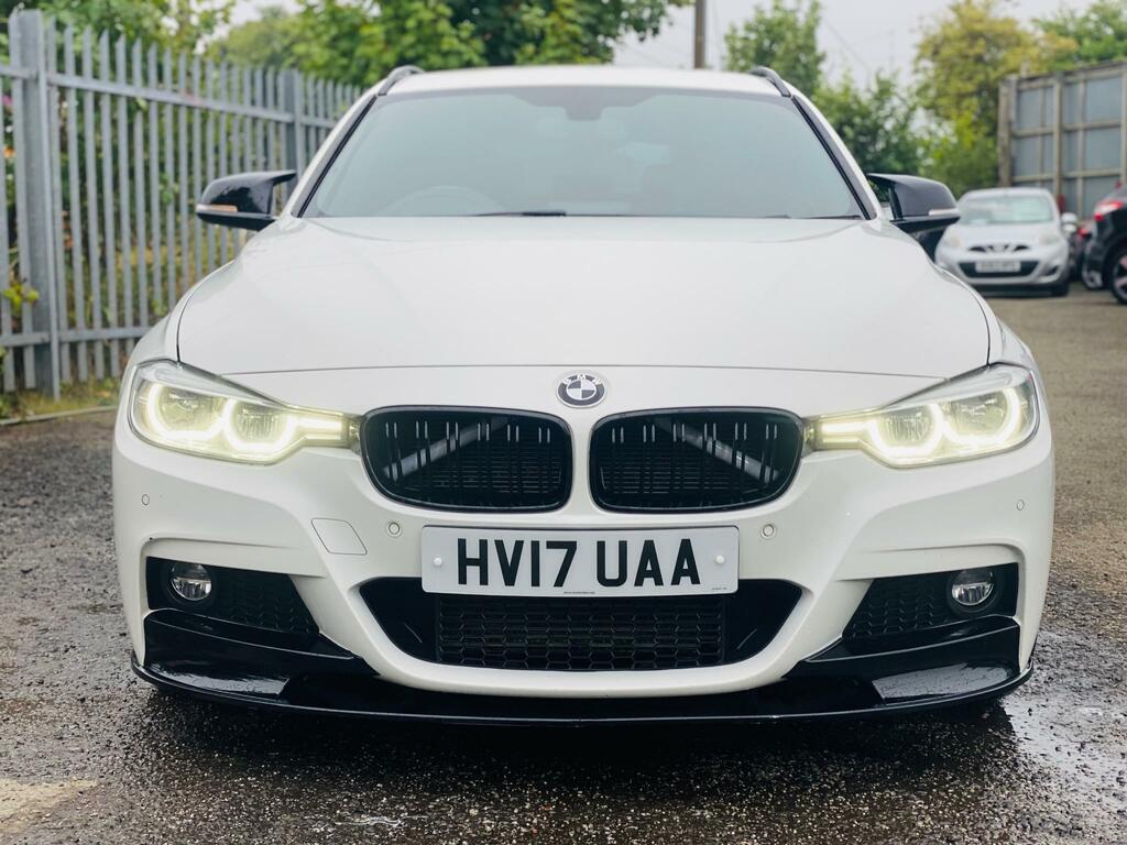 BMW 3 Series 3.0 330D Msport Estate Touring Ulez Free White #4