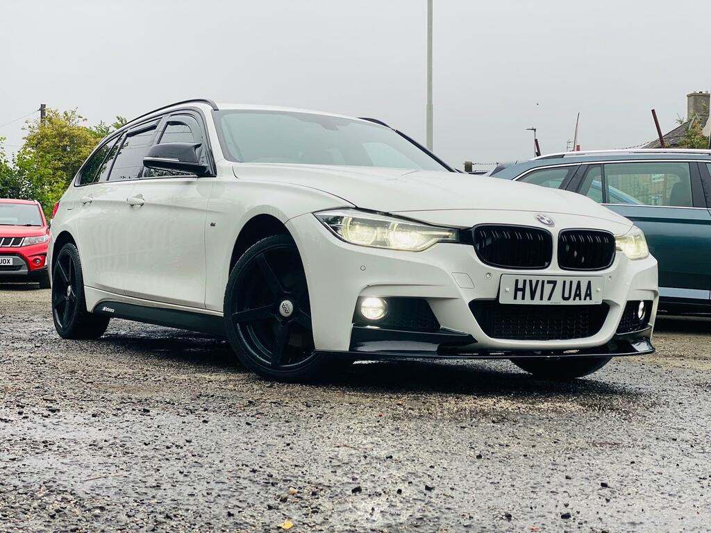 BMW 3 Series 3.0 330D Msport Estate Touring Ulez Free White #3