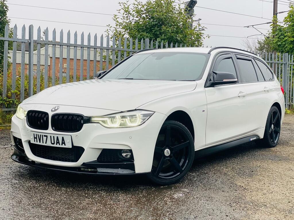 BMW 3 Series 3.0 330D Msport Estate Touring Ulez Free White #5