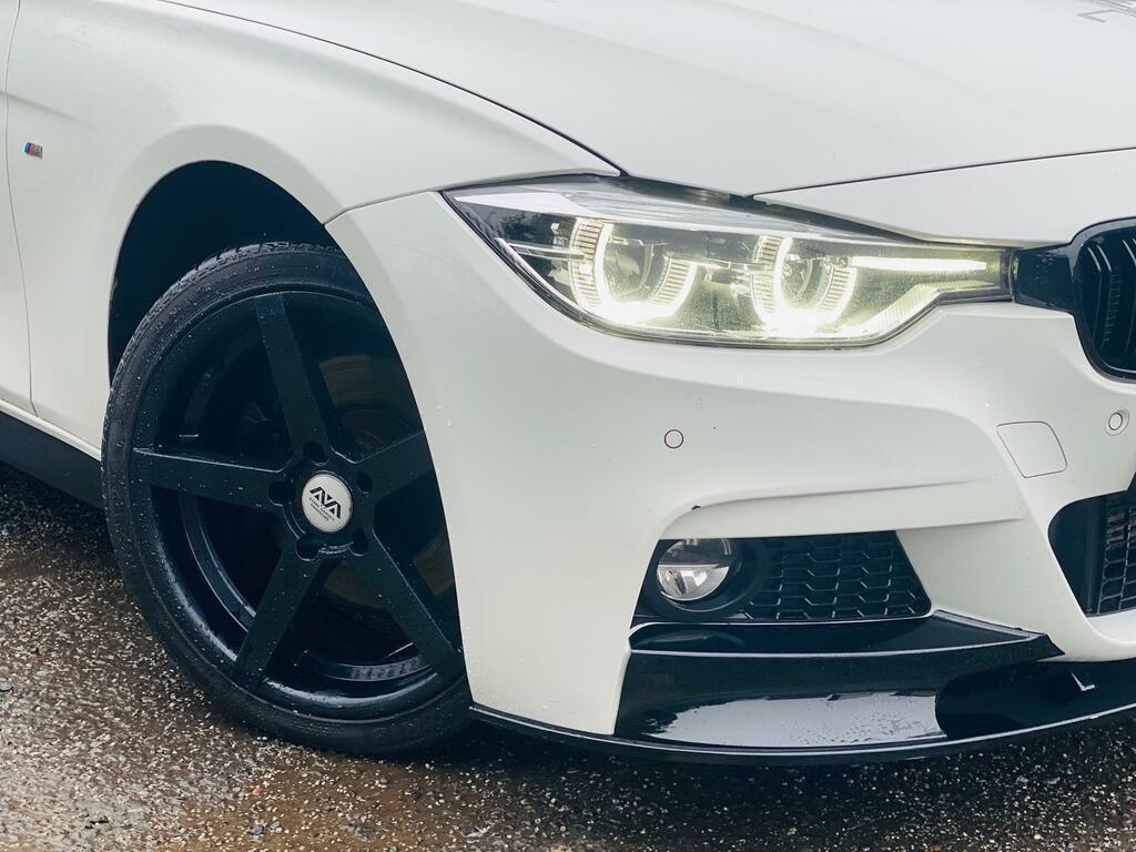 BMW 3 Series 3.0 330D Msport Estate Touring Ulez Free White #2