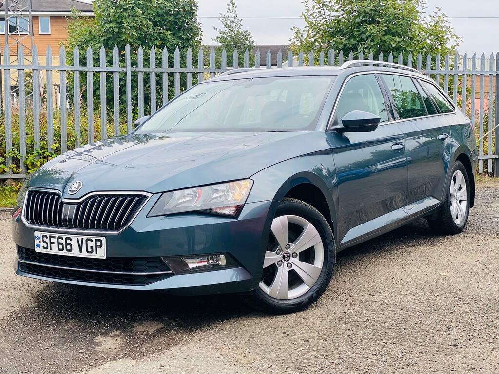 Skoda Superb 2.0 Tdi Se Estate 4Wd 4X4 Ulez 1 Owner Fsh 12 Stam Grey #3