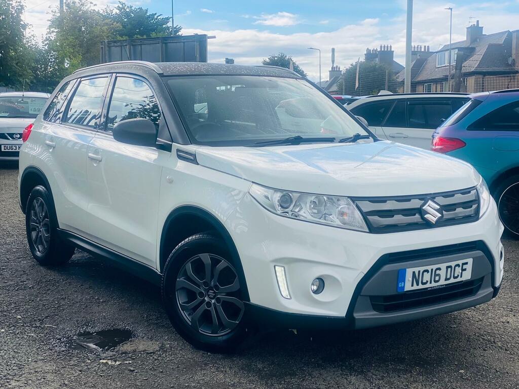 Suzuki Vitara 1.6 Sz4 Ulez Fsh 9 Stamps 1 Pre Owner White